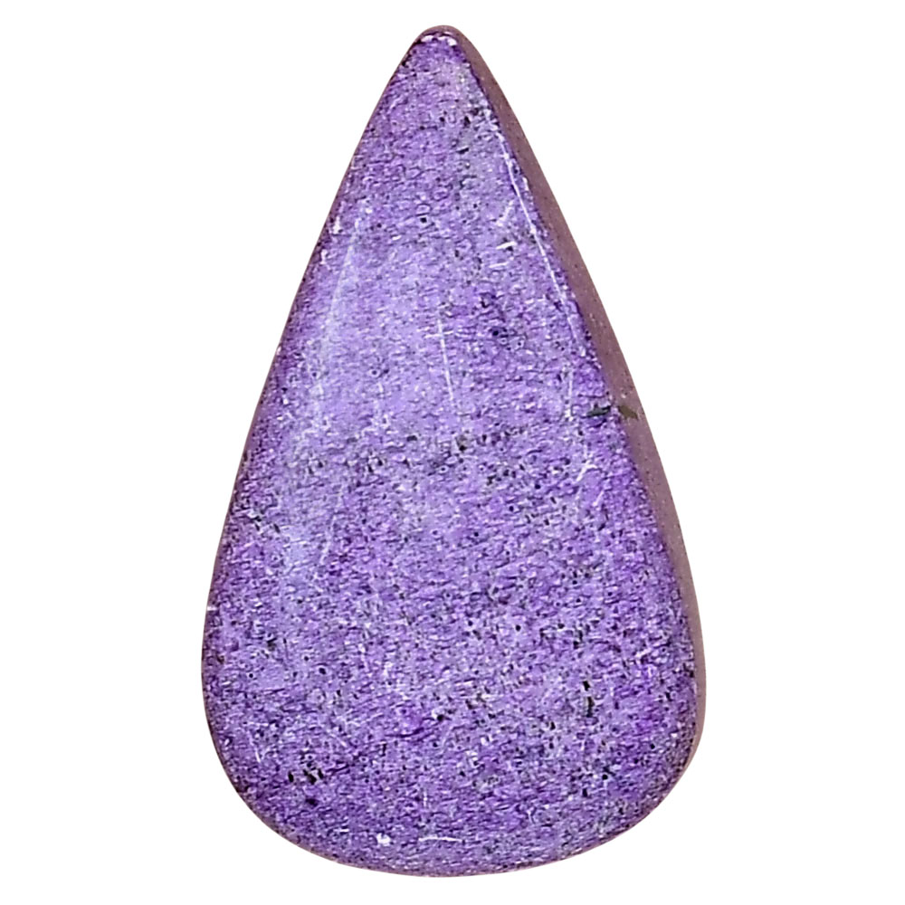 Natural Purpurite 31×18.35×6 mm Pear Shape Polished Loose Gemstone LS03556-60