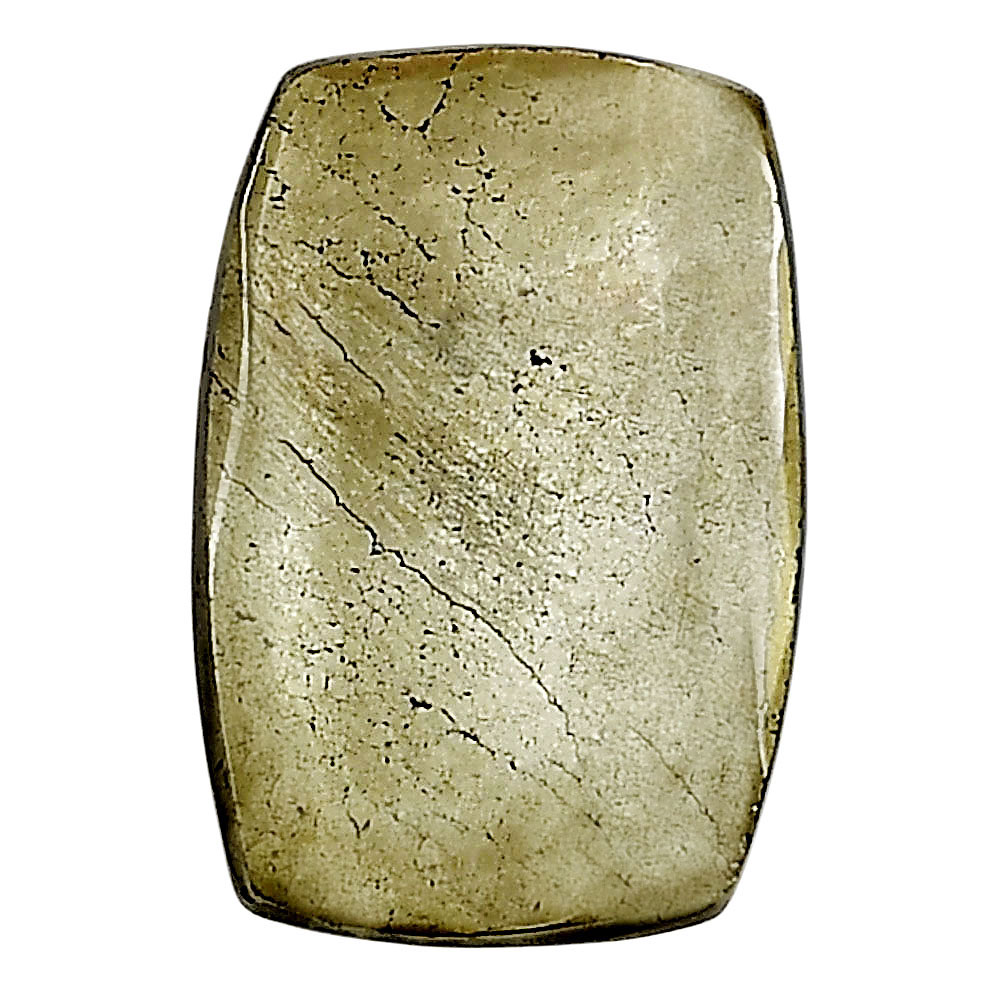 Natural Apache Gold 22.3×15.1×4.3 mm Baguette Shape Polished Gemstone LS03762-64